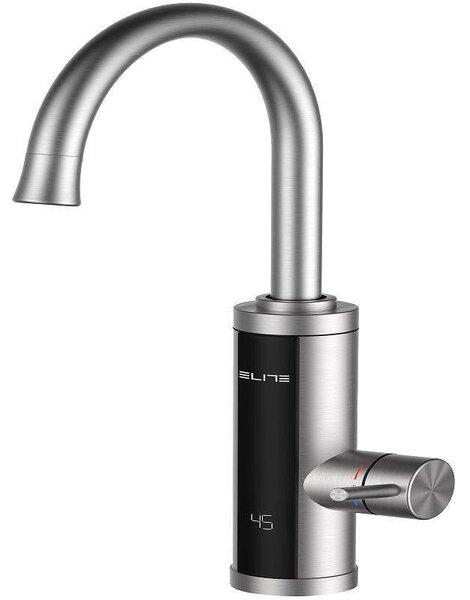 Нагревател за вода Elite EHD-1509, 3300W, Въртене на 360, Самоподгряване, LED дисплей, IPX4, Сребрист