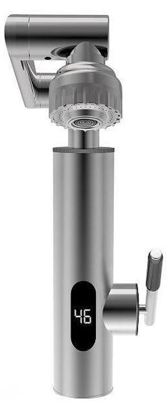 Нагревател за вода Elite EHD-1511M, 3300W, Въртене на 360, Самоподгряване, LED дисплей, IPX4, Сребрист
