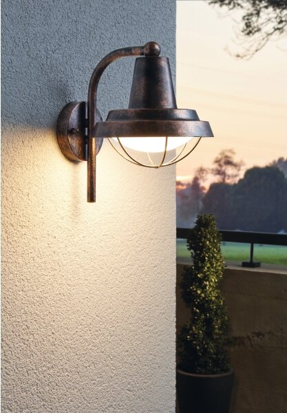 Eglo 94838 - LED Екстериорен аплик COLINDRES 1xE27/8,5W/230V IP44