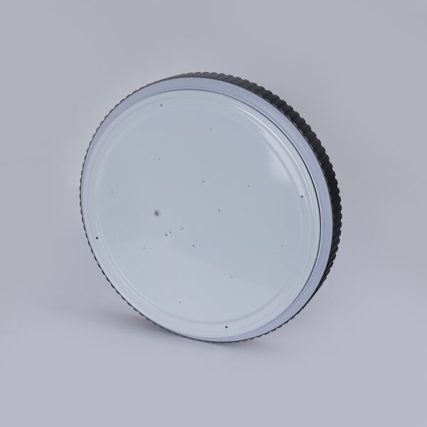 Brilagi - LED димируемо таванно осветително тяло CORVO LED/72W/230V 3000-6000K черно Ø 50 см + дистанционно управление