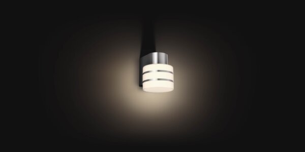 Philips 17404/47/P0 - LED Екстериорен аплик Hue TUAR 1xE27/9,5W IP44