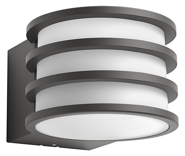 Philips 17401/93/P0 - LED Екстериорна лампа Hue LUCCA 1xE27/9,5W/230V IP44