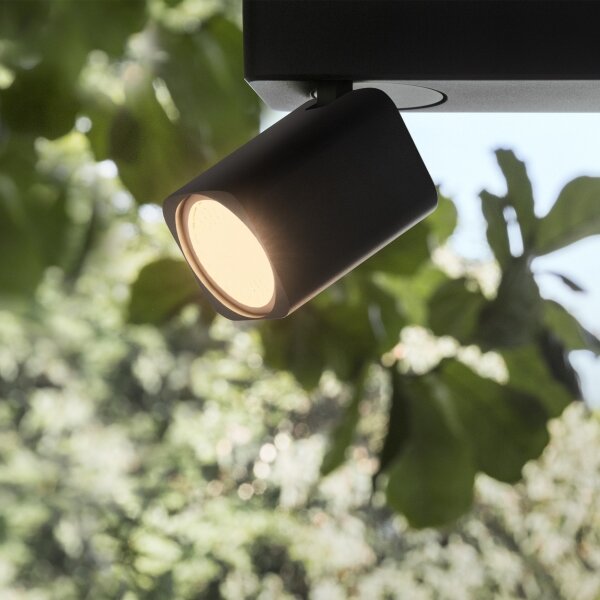 Ideal Lux - LED стенен спот RUDY 2xGU10/7W/230V CRI 90 черен