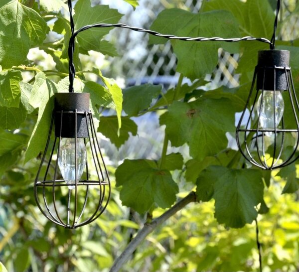 LED соларен външен гирлянд 10xLED/1,2V 300mAh 3,8m IP44