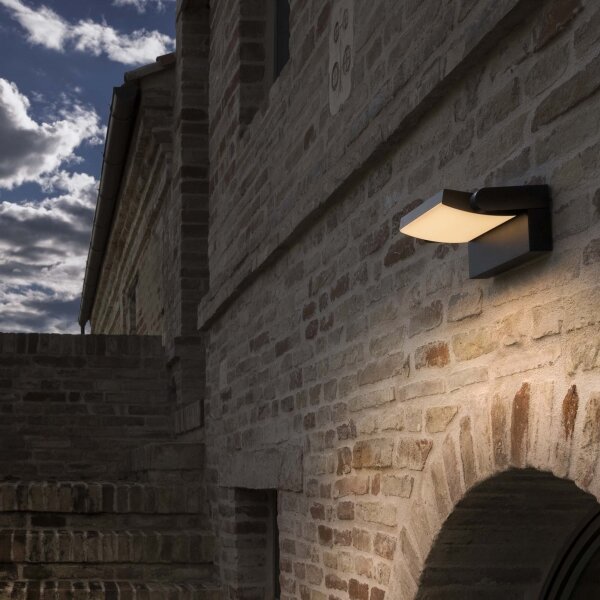 Ideal Lux - LED Екстериорен аплик SWIPE LED/21W/230V антрацит
