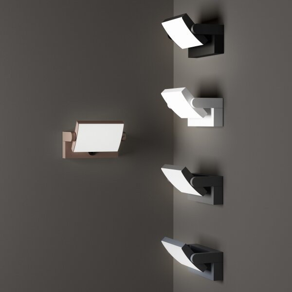 Ideal Lux - LED Екстериорен аплик SWIPE LED/21W/230V антрацит
