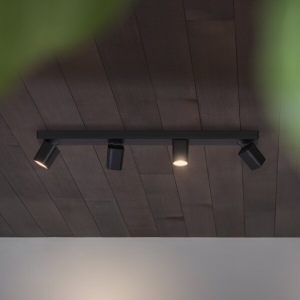 Ideal Lux - LED Спот RUDY 4xGU10/7W/230V черен