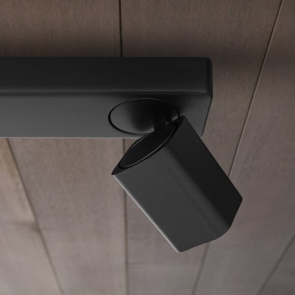 Ideal Lux - LED Спот RUDY 4xGU10/7W/230V черен