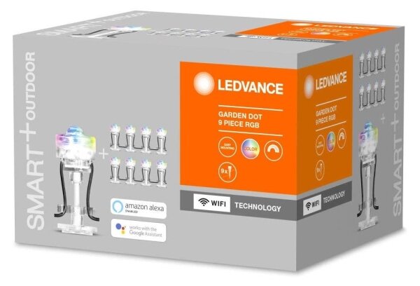 Ledvance - LED RGB Екстериорен к-кт за удължаване SMART+ 9xLED/2.5W/230V IP65 Wi-Fi