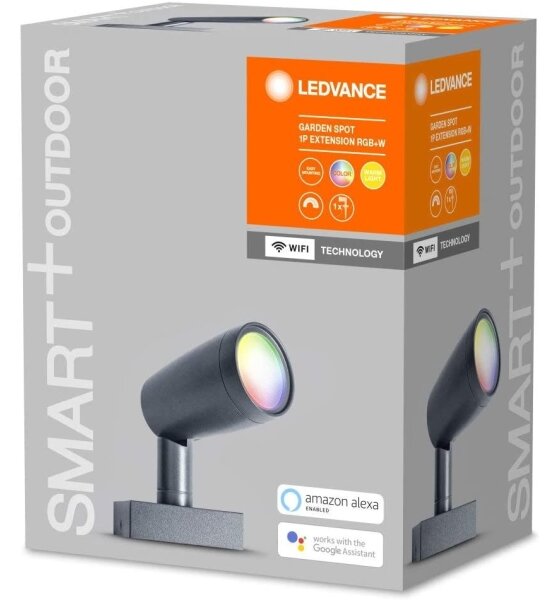 Ledvance - LED RGBW екстериорна лампа SMART+ SPOT LED/4,5W/230V IP65 Wi-Fi