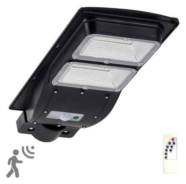 LED Соларна улична лампа със сензор STREET 2xLED/6W/3,2V IP65 + д.у