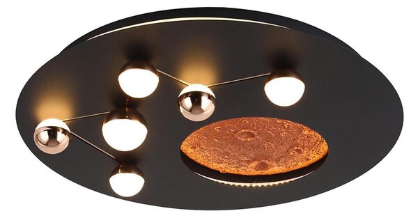 LED таванно осветително тяло MARS LED/48W/230V 3000K черно
