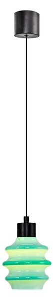 LED полилей на кабел CACTUS LED/3W/230V 3000K черен/зелен