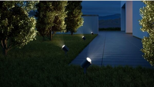 Steinel 068660 - LED Екстериорна лампа SPOT GARDEN 1xGU10/6,7W/230V IP44 антрацит