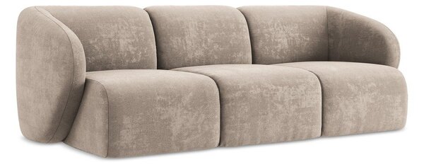 Светлокафяв шенилов диван 244 cm Lani – Makamii