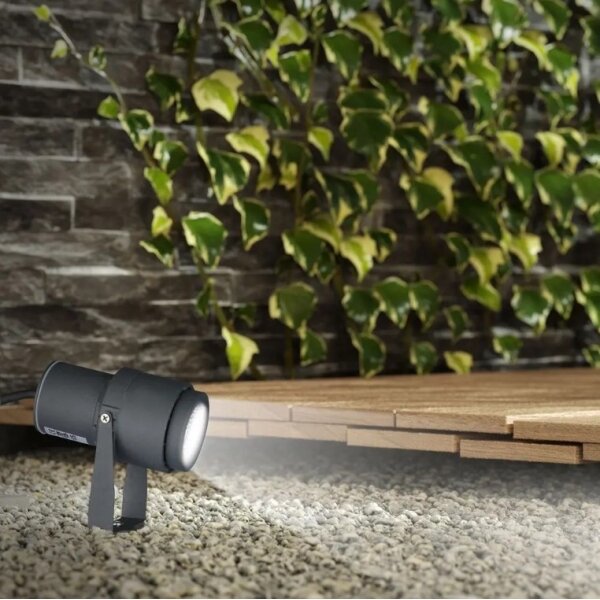 LED Екстериорна лампа LED/12W/230V 4000K антрацит IP65