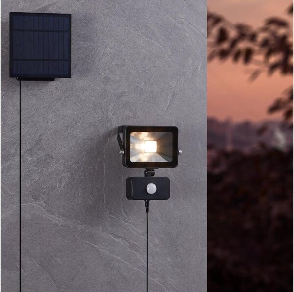 Eglo 900247-LED Слънчев рефлектор с датчик VILLAGRAPPA 15xLED/0,03W/3,7V IP44