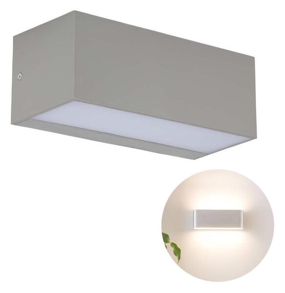 LED Екстериорен аплик LED/12W/230V 3000K IP65