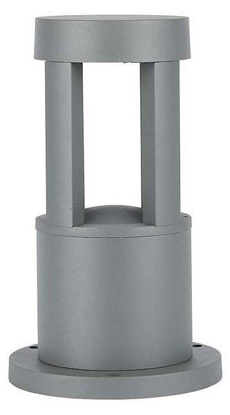 LED Екстериорна лампа LED/10W/230V 25см 6400K IP65 сива