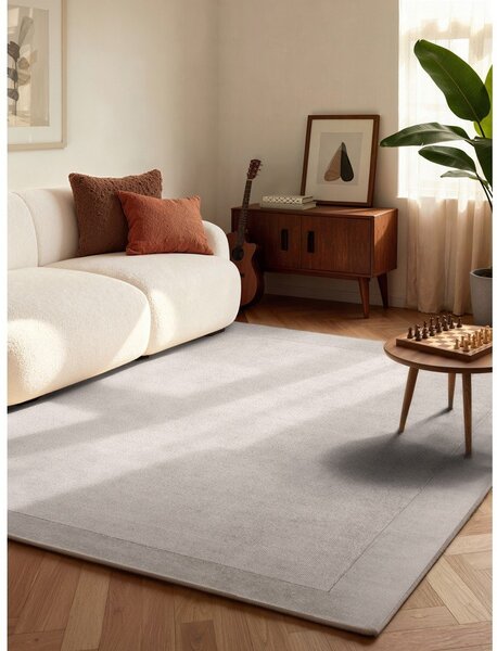 Сив ръчно изработен килим със смес от вълна 120x180 cm Kari – Villeroy&Boch