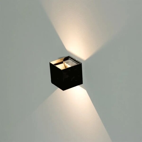 LED Екстериорен аплик LED/11W/230V 3000K IP65 черен