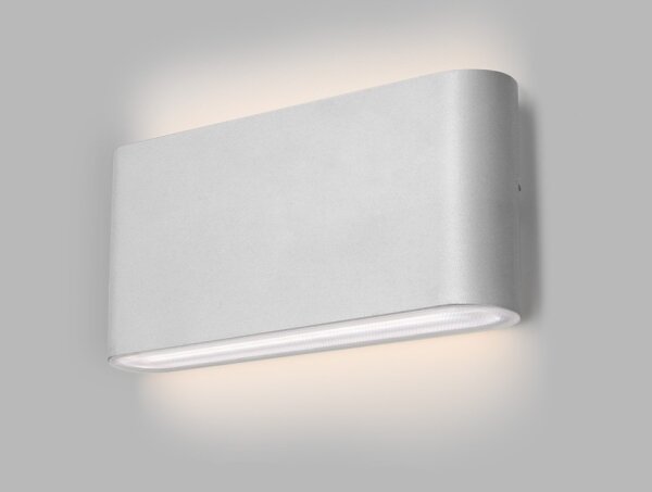 LED2 - LED Екстериорен аплик FLAT 2xLED/5W/230V IP65