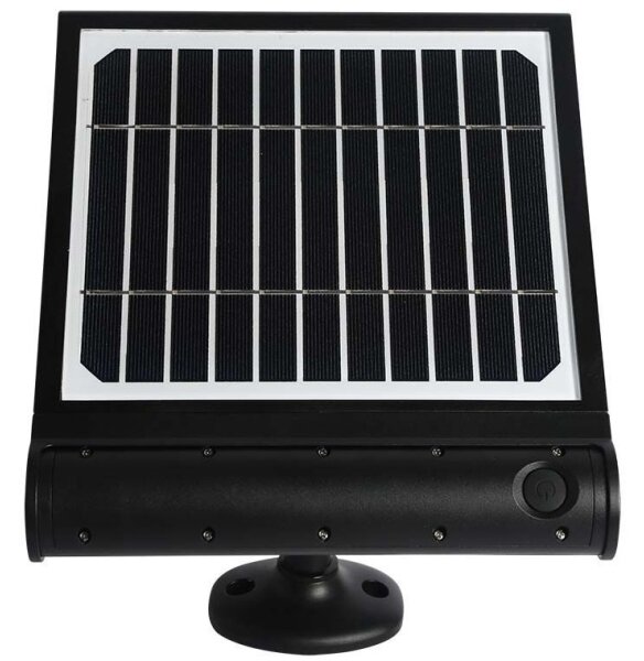 LED соларен стенен фенер с сензор LED/8W/3,7V IP65 4000K 4000 mAh