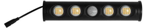 LED Соларен аплик със сензор LED/8W/3,7V IP65 3000K