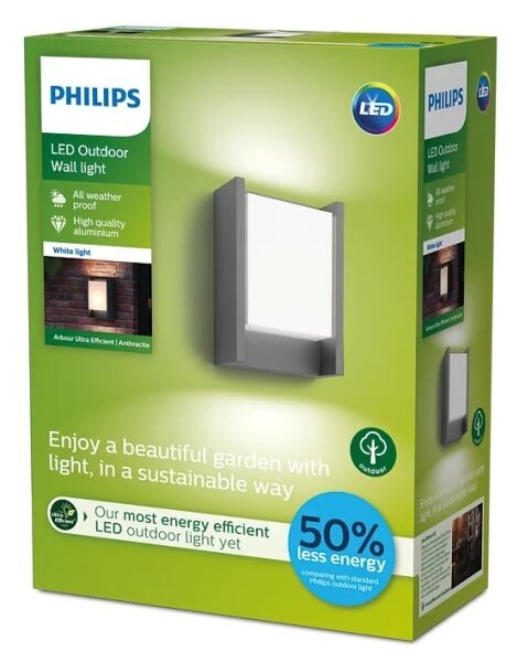 Philips - LED Екстериорен аплик ARBOUR LED/3,8W/230V IP44