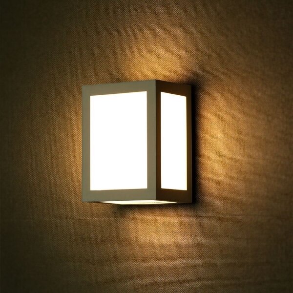 LED Екстериорен аплик LED/12W/230V 3000K IP65 сив