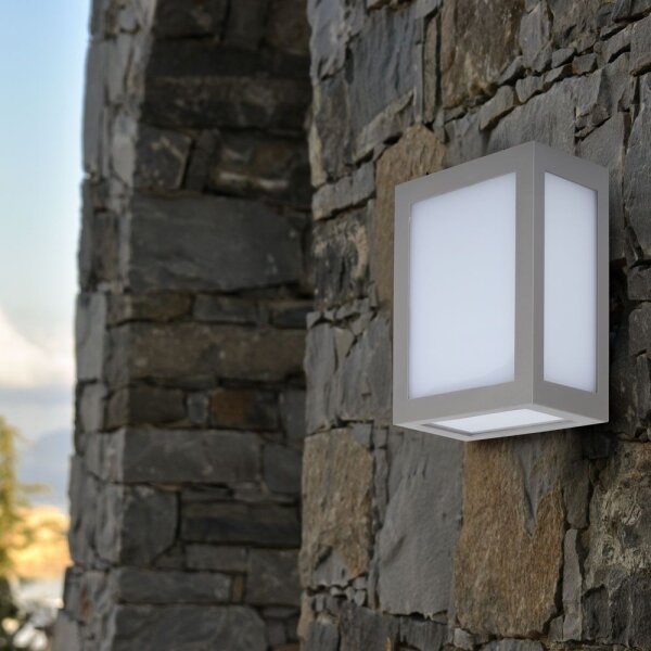 LED Екстериорен аплик LED/12W/230V 3000K IP65 сив