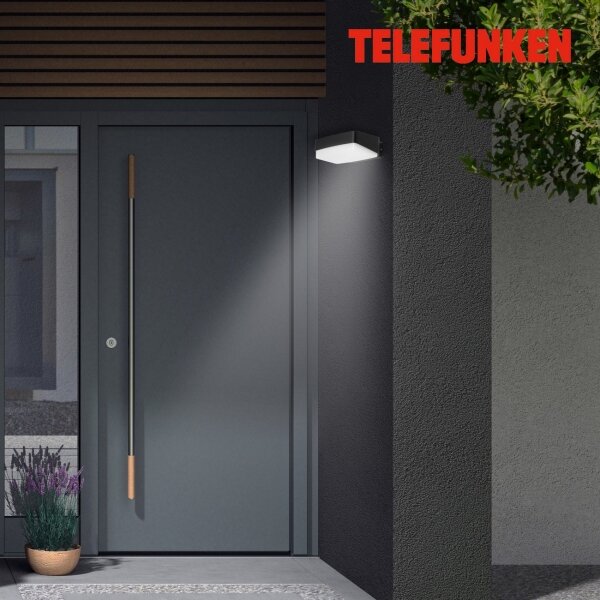 Telefunken 312205TF - LED Екстериорен аплик LED/14W/230V IP44