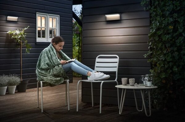 Philips - LED Екстериорен аплик BUSTAN LED/3,8W/230V 2700K IP44