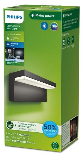 Philips - LED Екстериорен аплик BUSTAN LED/3,8W/230V 4000K IP44