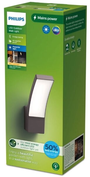 Philips - LED Екстериорен аплик SPLAY LED/3,8W/230V IP44