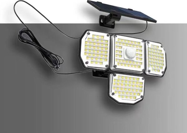 Immax 08499L - LED Соларен аплик със сензор LED/5W/5,5V IP44