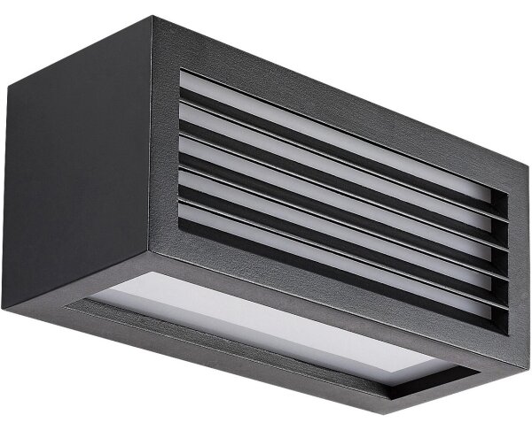 Rabalux 77100 - LED Екстериорен аплик LUBLIN LED/10W/230V IP54 черен