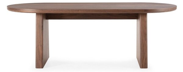 Трапезна маса от декор от орех 100x200 cm Blair – MOME