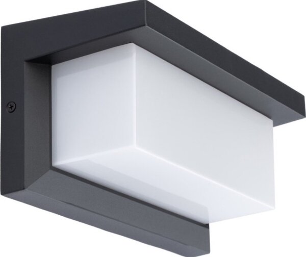 LED Екстериорен аплик NEELY 1xE27/9W/230V 4000K IP54 антрацит