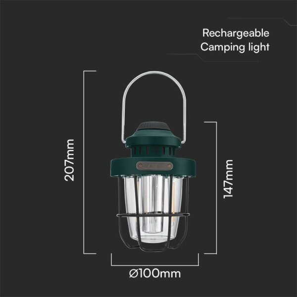 LED Димируем екстериорен висяща лампа LED/5W/5V 2700/6500K IP44