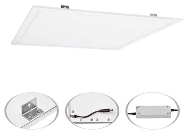 LED Микропризматичен панел за вграждане ZEUS LED/45W/230V 4000K