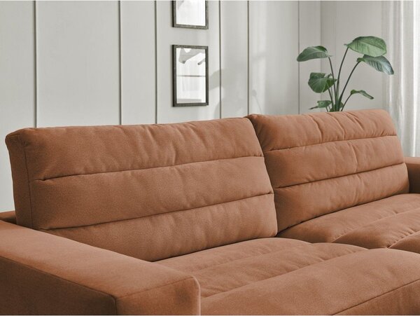 Оранжев кадифен диван 276 cm Sierra – Bobochic Paris