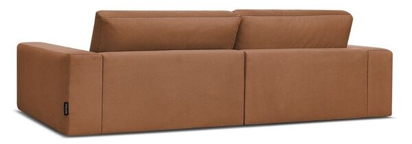 Оранжев кадифен диван 276 cm Sierra – Bobochic Paris