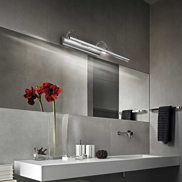 Ideal Lux - Лампа за картина 4xG9/28W/230V матов хром