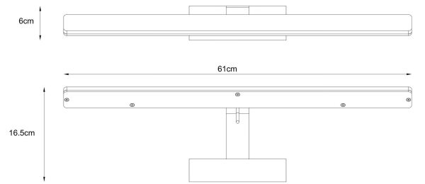 Lucide 48200/12/31 - LED Лампа за картина BETHAN LED/13W/230V IP21 бяла