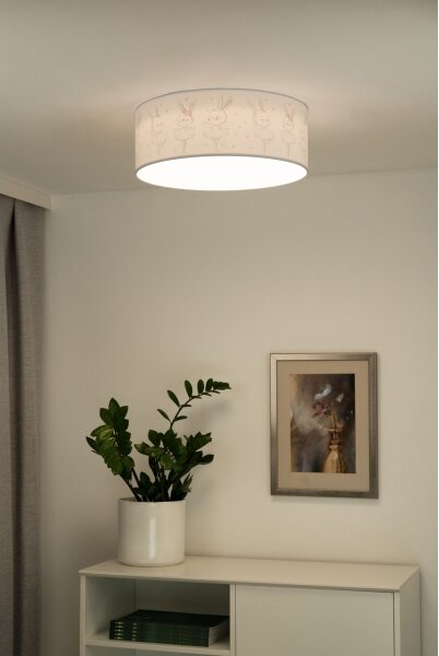 Duolla - LED детско таванно осветление CORTINA LED/26W/230V пр. 40 см 4000K