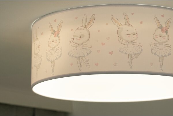 Duolla - LED детско таванно осветление CORTINA LED/26W/230V пр. 40 см 4000K