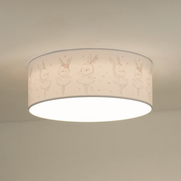 Duolla - LED детско таванно осветление CORTINA LED/26W/230V пр. 40 см 4000K