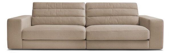Кафяво-сив кадифен диван 276 cm Sierra – Bobochic Paris