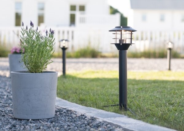 Markslöjd 107290 - LED външна лампа GARDEN 24 LED/3W/24V, 45 см, IP44, черна